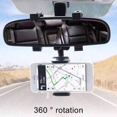 Soporte de Celular para Retrovisor del coche - Universal de 360°®