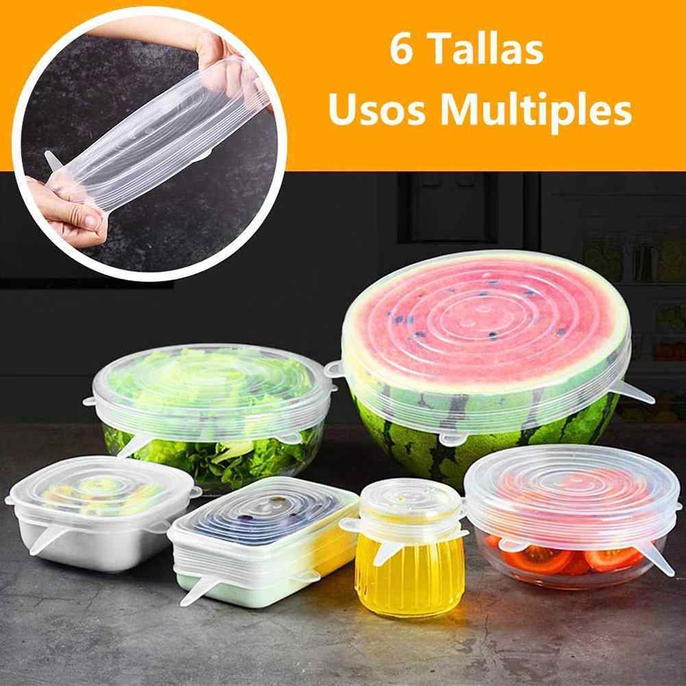 Tapas de Silicona Reutilizables