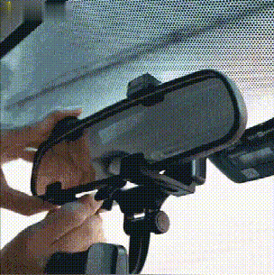 Soporte de Celular para Retrovisor del coche - Universal de 360°®